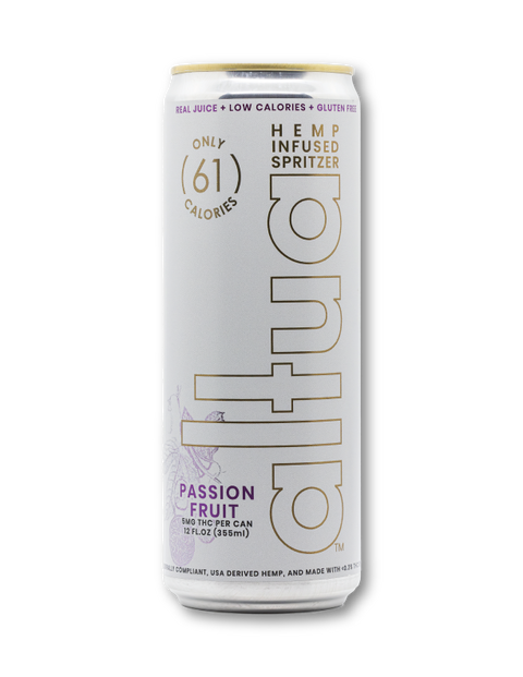 Passion Fruit Hemp-Infused Spritzer with 5mg THC